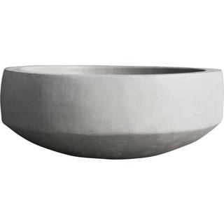 Dbkd Garden Bowl Krukke / Skål Ø40 Cm - Havekrukker & Plantekasser Beton Concrete - MZN869
