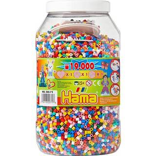 Hama midi perler 19.000 stk. - mix (På lager i varehus)