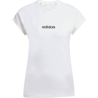 Essentials Linear Cotton T-shirt - White / Black - M