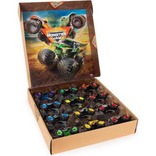 Monster Jam Official 12-Pack p? 1:64 skala Die-Cast Monster Trucks til drenge og piger Kids Toys i alderen 4-6+ Amazon Exclusive