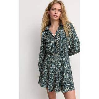 Next Slips Talje Langærmet Mini Skjortekjole - EU 44 Petite (UK 16 P)