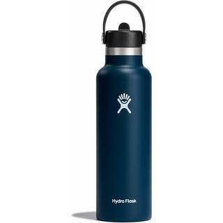 Hydro Flask Standard Flex Straw Cap Termoflaske størrelse 621 ml farve blå