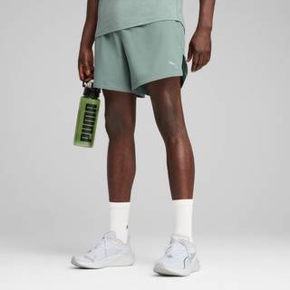 Men&#39;s Puma ULTRAWEAVE 5&#34; Running Shorts, Green, Size XXL, Clothing - Green Moon - XXL