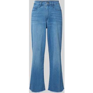 Mac Dream Wide Bukser 5438-90-0351L D597 Storm Blue Authentic Wash (36)