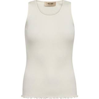 Mos Mosh Mmelaine Seamless Silk Tank To Toppe & T-Shirts 168310 Ecru (S/M)