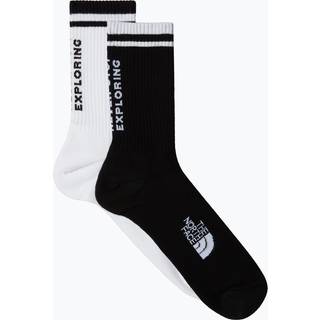 The North Face NSE Everyday Crew Sock - 2 Pack TNF Black/TNF White, M (41-43)