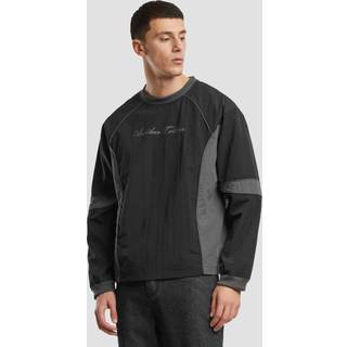 Another Cotton Lab Another Oversize Raglan Windbreaker Jakke - S - black