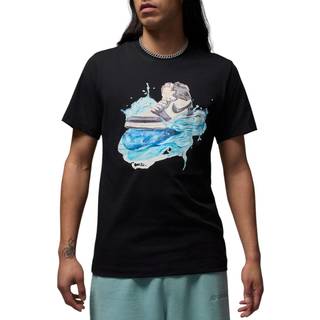 Kortærmet Jordan Flight Essentials AJ1-T-shirt til mænd - sort - XL