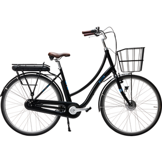 SCO Premium E-Moon elcykel 7 gear 28" 10AH 2025 - sort (På lager i varehus)