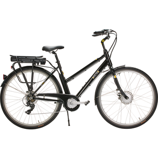 SCO E-City dame elcykel 7 gear 28" 10,4AH 2025 - sort (På lager i varehus)