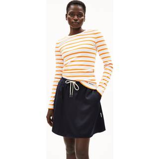 ARMEDANGELS Women's Maywaa Stripes Longsleeve Damer størrelse XL farve hvid