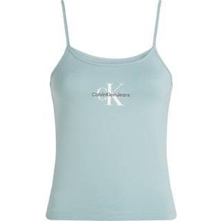 Slim Monogram Cami Top - Blue - M