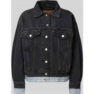 LEVI'S Double Hem Denim Jacket, Black