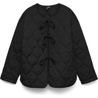 Sabine LS Quiltet Jakke - Sort - L - Vero Moda