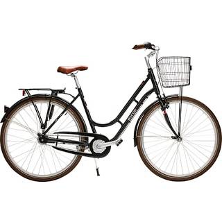 SCO Classic damecykel 7 gear 28" 2025 - sort (På lager i varehus)