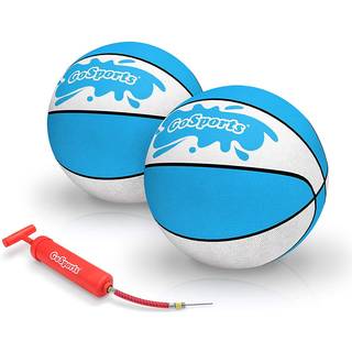 Gosports vand basketballs 2 pakke - V?lg mellem st?rrelse 3 og st?rrelse 6 Fantastisk til swimmingpool basketballb?jler