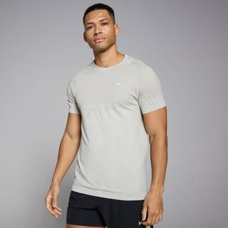 MP Seamless Short Sleeve T-Shirt til mænd – Sky Grey Marl - XS