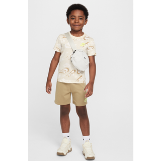 Nike Nike Blue Little Kids All Over Print T-Shirt and Shorts Set