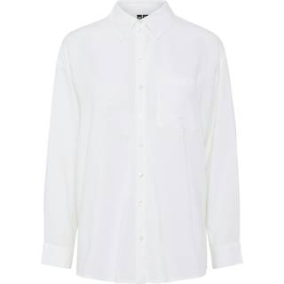 Pieces Skjorte - Pia - Bright White