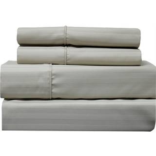 Royal Tradition Viscose fra bambus sengelinjer Twin Extra Long XL Solid Gold Super Soft and Cool 3pc Sheet Set