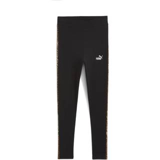 Women&#39;s Puma Essentials Graphic Animal Leggings, Black, Size L, Clothing - Black - L