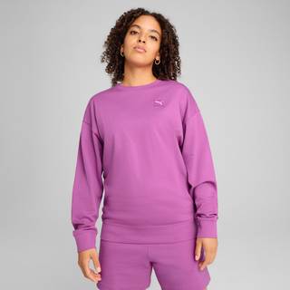 Women&#39;s Puma ESS ELEVATED Comfort Crew, Purple, Size XL, Women - Wild Berry - XL