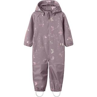 NAME IT Softshell Dragt Alfa Elderberry