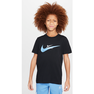 Nike Sportswear-T-shirt til større børn (drenge) - sort - XS