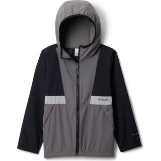 Columbia Windbreaker Jacket Junior, Black - 8-9Y