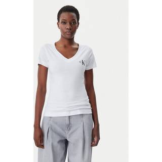 2 Pack V-neck T-shirts - White - M