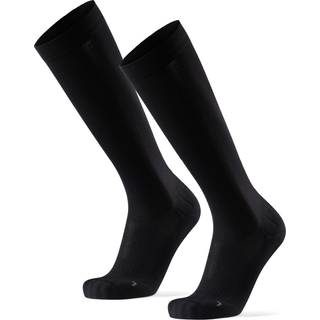 SPORTS COMPRESSION SOCKS - Black / 43-47 / 2-Pack