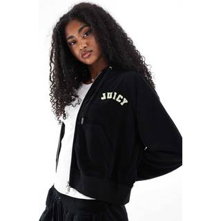 Juicy Couture Juicy Couture Black Nala Collegiate Hoodie