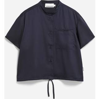 ARMEDANGELS Women's Baraahe Bluse Damer størrelse XL farve blå