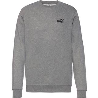 Men&#39;s Puma Essentials Small No. 1 Logo Crew, Gray, Size XXL, Clothing - Medium Gray Heather - XXL