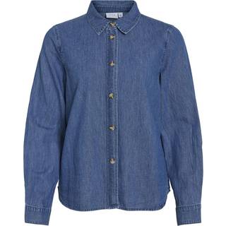 Langærmet Denimskjorte
