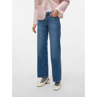 Vmvanessa Lav Talje Wide Leg Fit Jeans