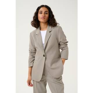 Kaffe KAsakura Blazer - Grå - Str 36 - Damer