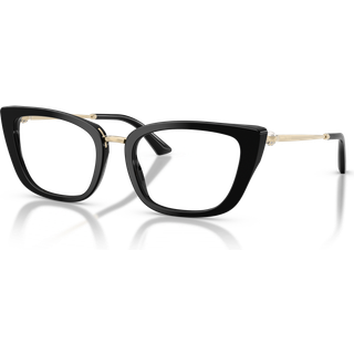 Jimmy Choo JC3034HB 5000 52 Briller Kvinder Black - Gold - 52mm
