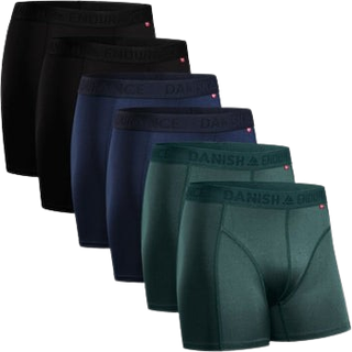 SPORTS BOXER SHORTS - Black | Blue | Green / XL / 6-Pack