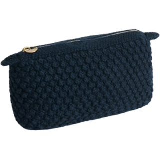 Aiayu clutch - Helen Classic navy