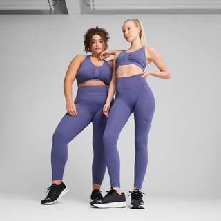 Women&#39;s Puma SHAPELUXE Seamless&#39;s Tights, Blue, Size XL, Clothing - Blue Crystal - XL