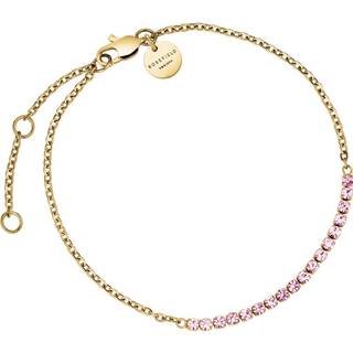 Rosefield JBTRG-J905 Damen-Armband Tennisarmband Goldfarben Rosé
