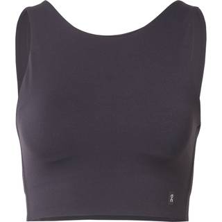 On Women's Core 2-In-1 Crop Top Damer størrelse XL farve sort