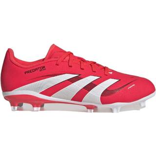 Predator League Firm/Multi-Ground Kids støvler - Lucid Red / Cloud White / Core Black - 33 1/2