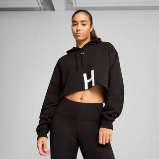 Women&#39;s Puma x HYROX Heavyweight Hoodie, Black, Size L, Clothing - Black - L