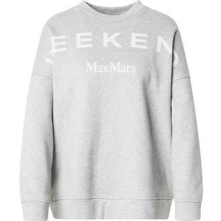 Weekend Max Maratil kvinder. 2515921021600 Sweatshirt Lalla grå (XL), Casual, Bomuld, Lange ærmer