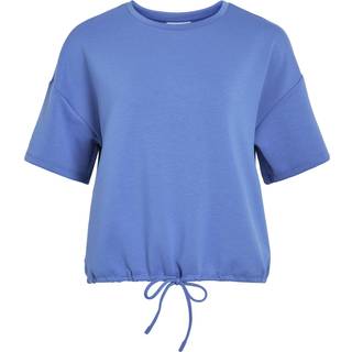 Rund Halsudskæring Kortærmet Sweatshirt