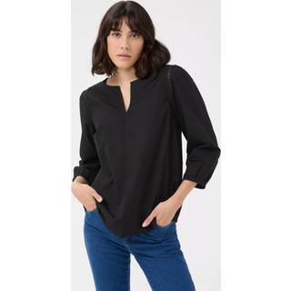 Kaffe KAlila Bluse - Sort - Str 46 - Damer