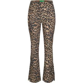 Jjxx - Jxnancy Flared Pant - 4704687 Kelp Leopard