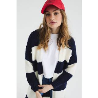 River Island River Island Blue Stripe Maxi Cardigan